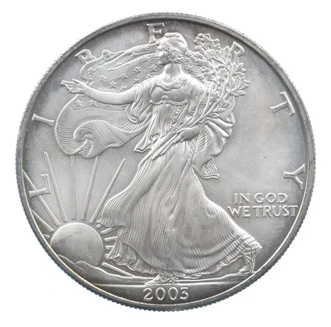 Better Date 2003 American Silver Eagle 1 Troy Oz .999 Fine Silver *601