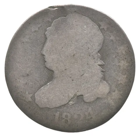 1824/2 Liberty Cap Dime *9440