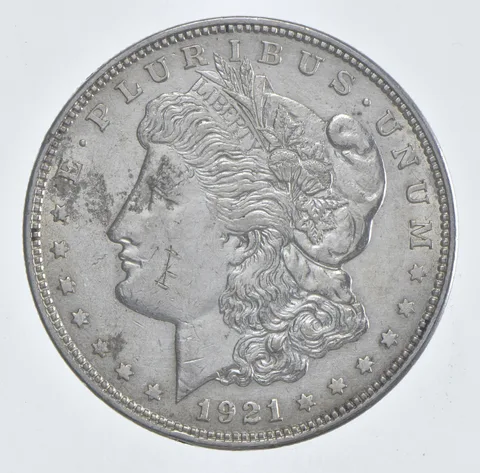 1921 Morgan Silver Dollar Estate Coin Collection *249