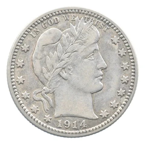 1914-D Barber Quarter *6339