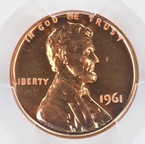 1961 Lincoln Memorial Cent PR66 RD PCGS Beautiful Tone *0971