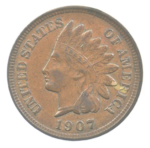 1907 Indian Head Cent *0009