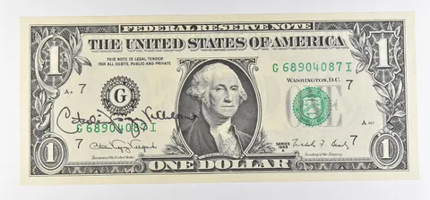 1988 A $1 Chicago IL FRN Green Seal Courtesy Signature *0906