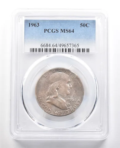 1963 Franklin Half Dollar MS64 PCGS *6620