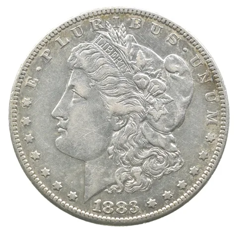 1883-S Morgan Silver Dollar a3571