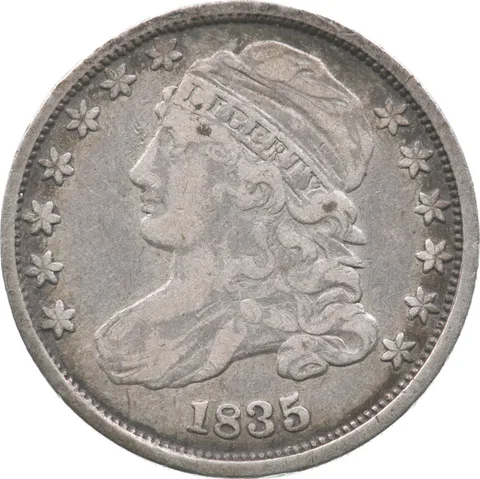 1835 Capped Bust Dime *5692