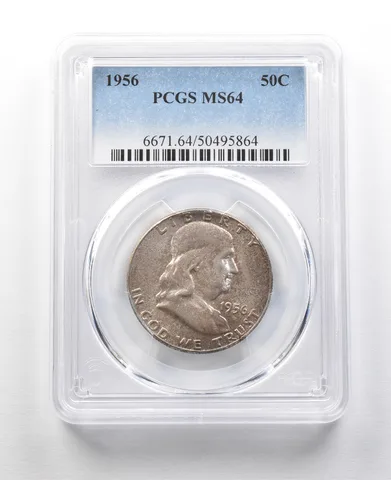 1956 Franklin Half Dollar MS64 PCGS FS-401 Bugs Bunny *8958