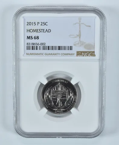 2015-P Washington Quarter Homestead America The Beautiful MS68 NGC