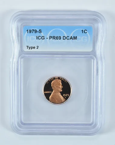 1979-S Lincoln Memorial Cent Type 2 PR69 DCAM ICG