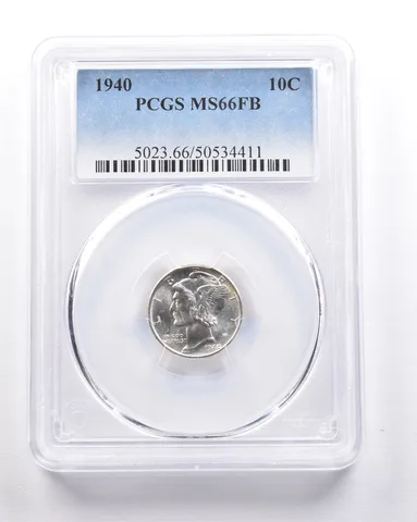 1940 Mercury Dime MS66 FB PCGS *4605