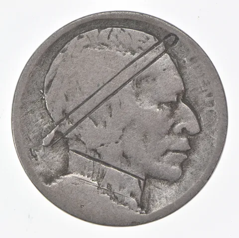 1913-1938-D American Buffalo Nickel Hobo Medal *0551