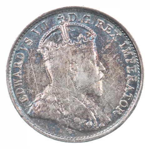 1903 Canada 5 Cents - Toned - Choice *9778