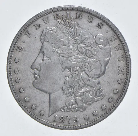 Better 1879-O Morgan Silver Dollar - 90% US Coin - Nice Coin *485
