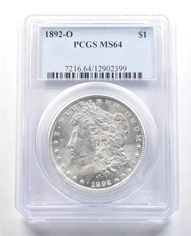 1892-O Morgan Silver Dollar MS64 PCGS *4711