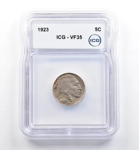 1923 Indian Head Buffalo Nickel VF35 ICG *9978