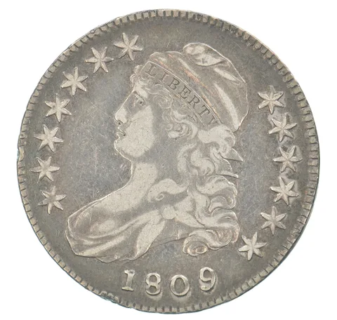 1809 Capped Bust Half Dollar Beautiful Tone *5159