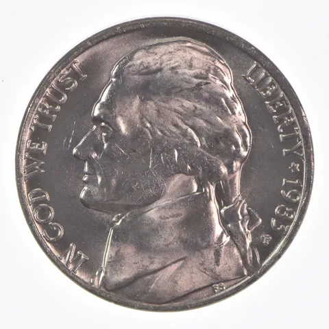 1983-P Jefferson Nickel Unc