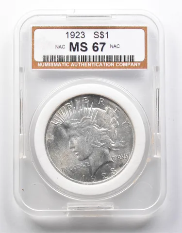 1923 Peace Silver Dollar Uncirculated *8758