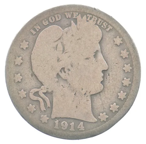 1914-S Barber Quarter *4782