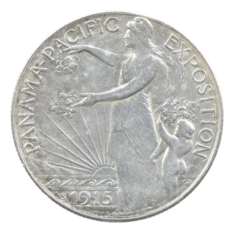 1915 Panama Pacific Exposition Commemorative Half Dollar *1915