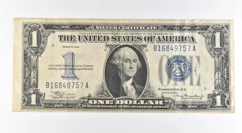 1934 $1 Silver Certificate Blue Seal *0410