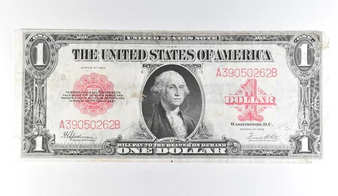 1923 $1 US Note Large Note Red Seal *1711
