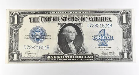 1923 $1 Silver Certificate Large Note Blue Seal *2946