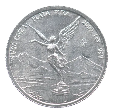 2000 Mo Mexico 1/20 Onza Libertad *8348