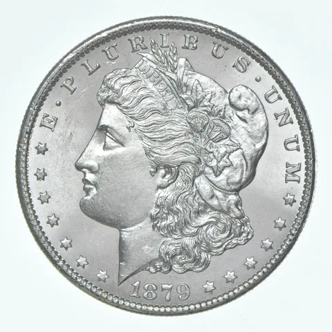 BU/Unc 1879-S Morgan Silver Dollar (1 coin)