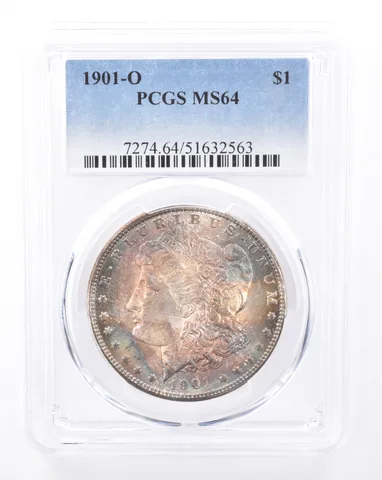 1901-O Morgan Silver Dollar MS64 PCGS Beautiful Tone *9420