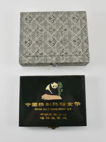 China Gold Panda Proof Set OGP - NO Coins *0396