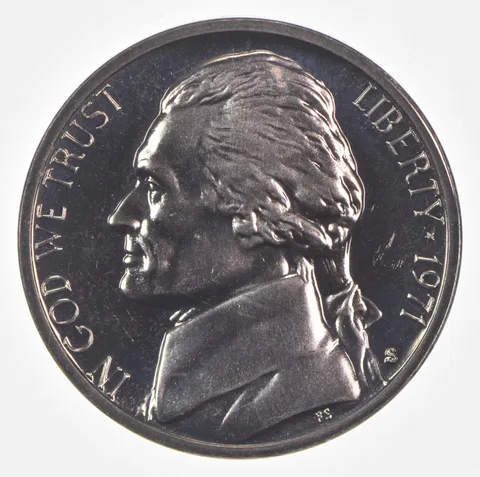 1971-S Jefferson Nickel Proof