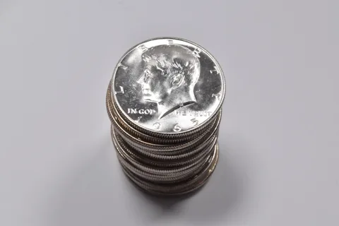 Lot (20) Unc 1965 40% Kennedy Silver Roll 20 Coin $10 Face Collection