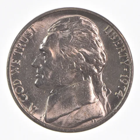 1974-(P) Jefferson Nickel Unc
