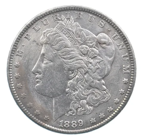 Better 1889 Morgan Silver Dollar - 90% US Coin - Nice Coin *460