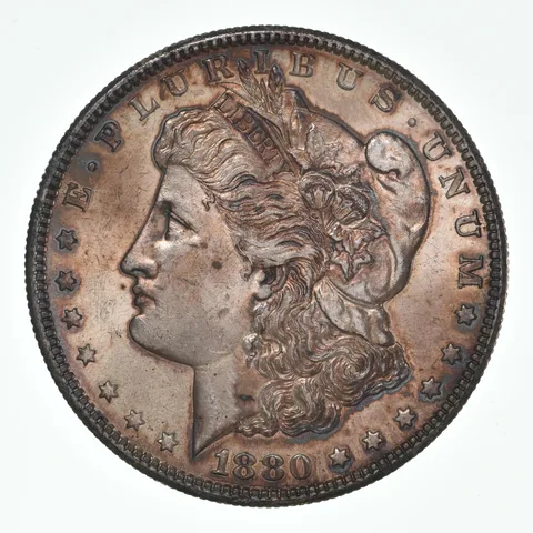 1880-S Morgan Silver Dollar - Great Tone a2510