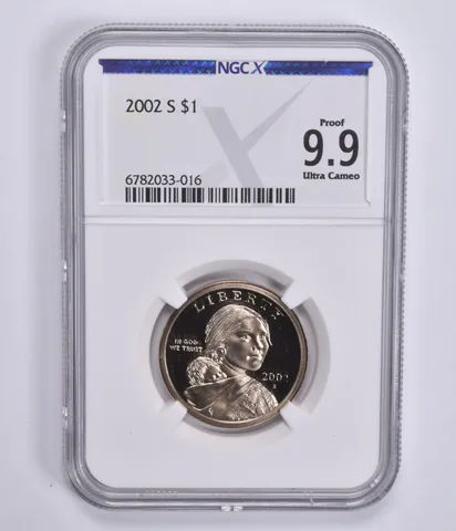 2002-S Sacagawea $1 Proof 9.9 UCAM NGC X NGCX