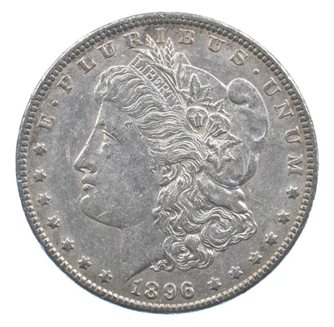 Better 1896 Morgan Silver Dollar - 90% US Coin - Nice Coin *449