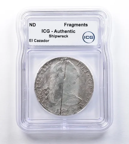 ND Reales Fragments El Cazador Shipwreck Authentic ICG *2013