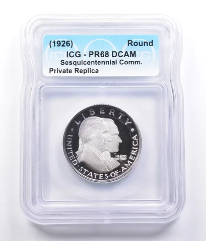 (1926) Sesquicentennial Commemorative Private PR68 DCAM ICG a1656