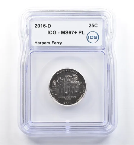 2016-D Washington Quarter ATB Harper's Ferry MS67+ PL ICG *6034
