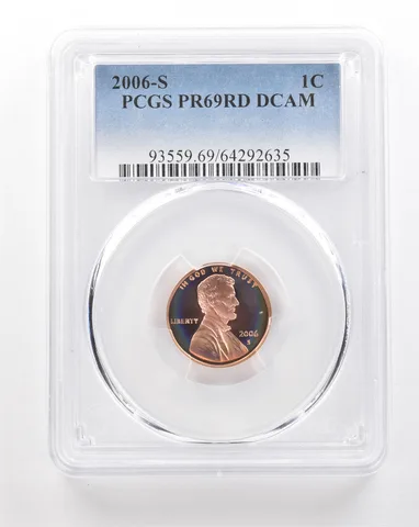 2006-S Lincoln Memorial Cent PR69 RD DCAM PCGS Beautiful Tone *3450