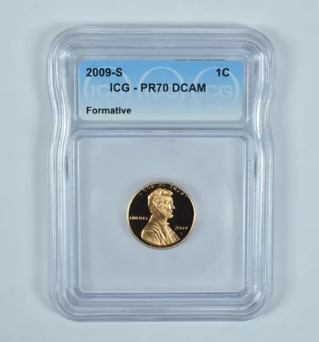 2009-S Lincoln Memorial Cent Formative Years PR70 DCAM ICG