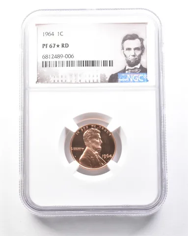 1964 Lincoln Memorial Cent PF67* STAR RD NGC *7804