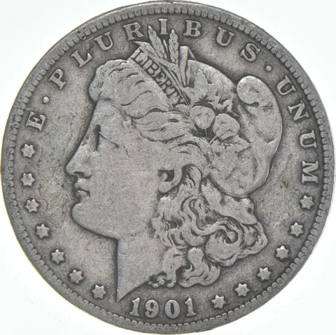 VG/F 1901-O Morgan Silver Dollar (1 coin)