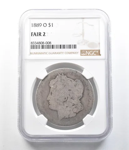1889-O Morgan Silver Dollar Fair 2 NGC Lowball *9621