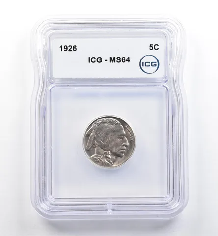 1926 Indian Head Buffalo Nickel MS64 ICG *9971