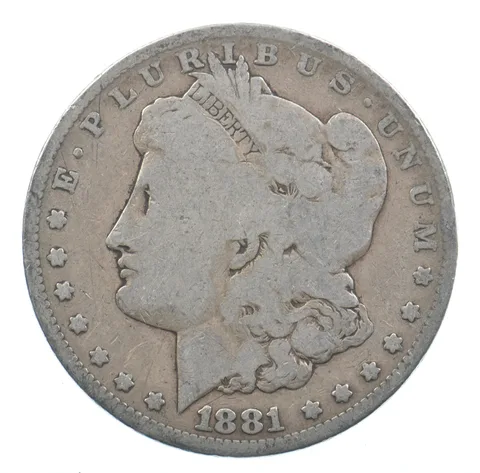 Early - 1881-O Morgan Silver Dollar - 90% US Coin *608