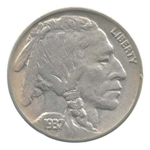 1937 Indian Head Buffalo Nickel *4144