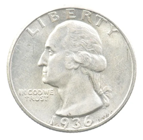 1936 Washington Quarter a3363